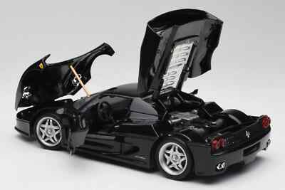 HOT WHEELS FERRARI F50 BLACK 23910 1/18 *NEW* | eBay