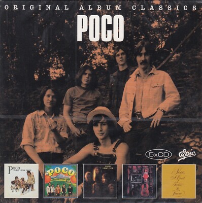 Poco / Crazy Eyes, From The Inside, Good Feelin  u.a. (5 CDs,  Foliert,  NEW)