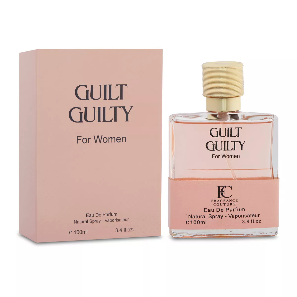 Fragrance Couture GUILTY GUILT WOMEN 3.4 Oz EDP Spray Women's Perfume