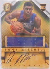 2013-14 Panini Gold Standard Tony Mitchell Autograph Jersey Rookie # 246