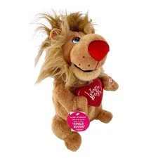 Dan Dee Light-Up Singing Animated Valentines Lion 13" Plush Toy - Jungle Boogie
