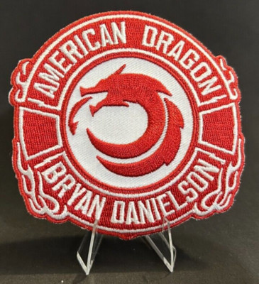 Bryan Danielson  American Dragon  Patch   Pro Wrestling Crate Exclusive   AEW