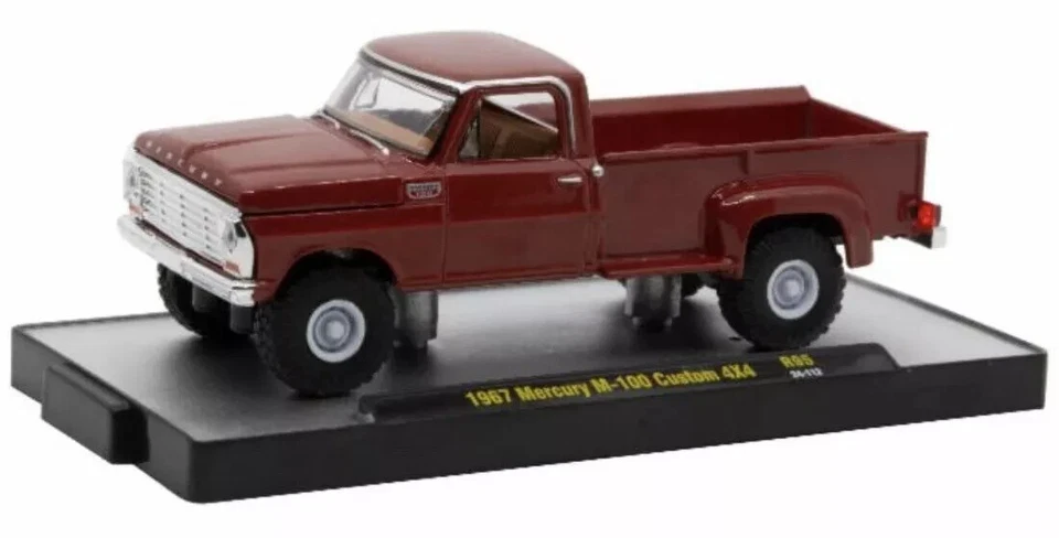 M2 MACHINES 1967 MERCURY M-100 CUSTOM STEPSIDE PICKUP TRUCK 4X4 R95 - Image 3 of 4