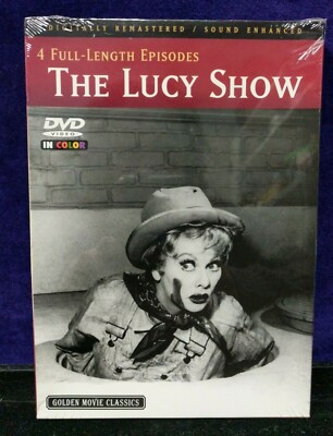 Brand New, Sealed, The Lucy Show DVD 4 Full Length Episodes