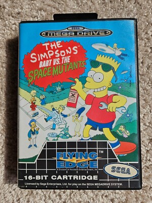 The Simpsons: Bart vs. the Space Mutants - Sega Mega Drive Game