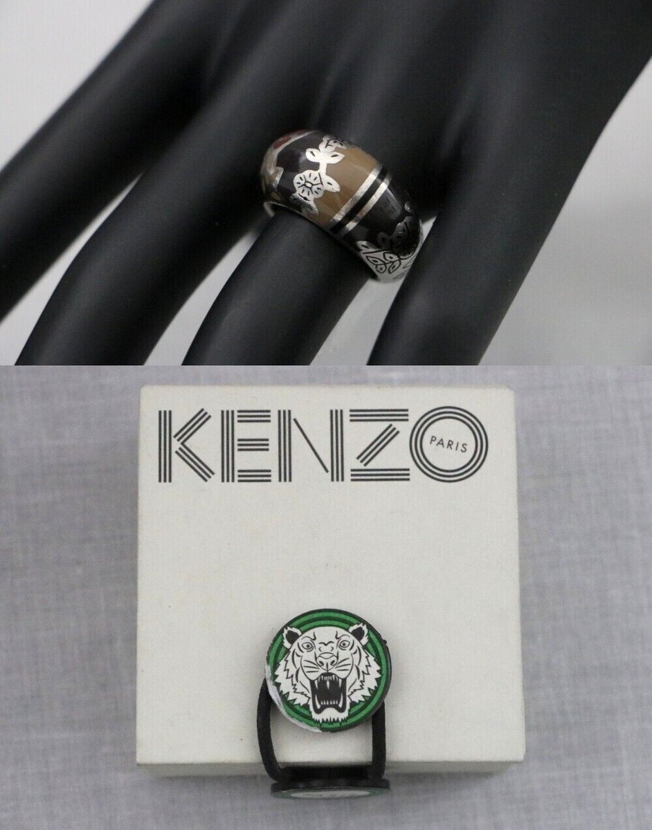 KENZO K18 × silver ring Kenzo] Kenzo Silver 925 x K18 Yellow Gold No. 14 Ladies Ring