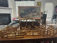 Vintage Western Stable with original box rare Breyer Sears