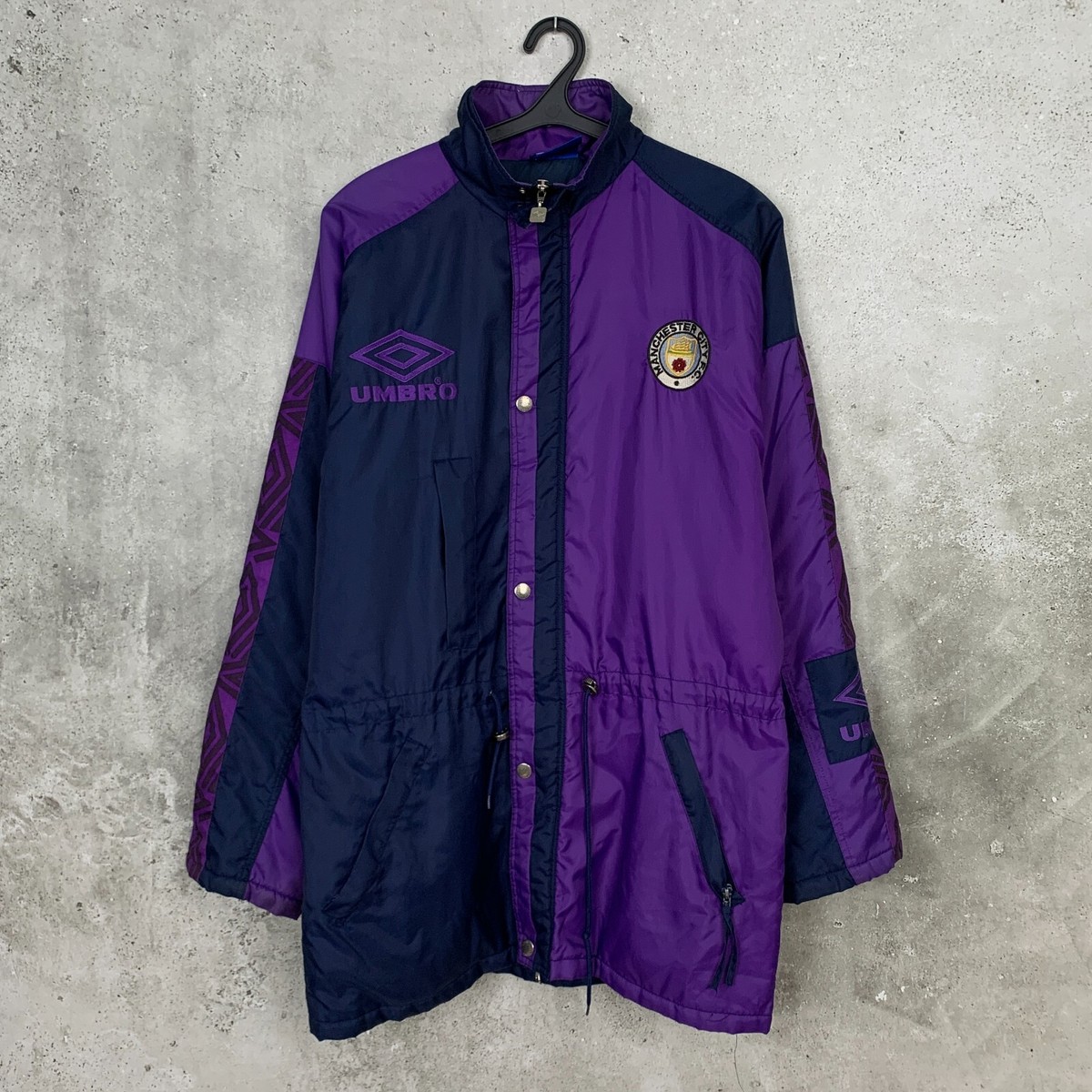 MANCHESTER CITY 1993 1994 1995 TRAINING FOOTBALL JACKET MANCHESTER CITY 1993 1994 1995 TRAINING FOOTBALL JACKET