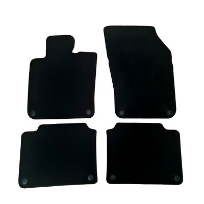Car Floor Mats For Volvo V90 Velour Waterproof Black Carpet Rugs Auto Liners New
