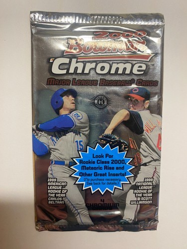 2000 Bowman Chrome Baseball Hobby Pack