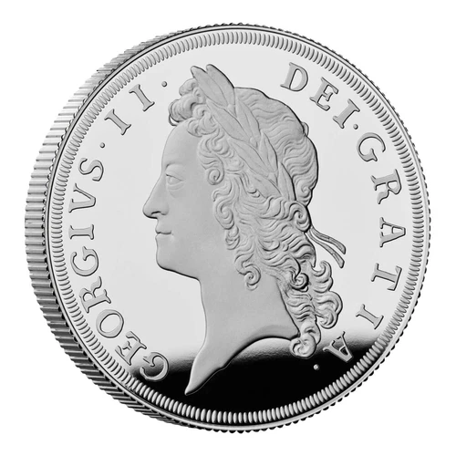UK Great Britain £2 2023 NGC PF70 Silver 1oz. First Releases 'King George II'