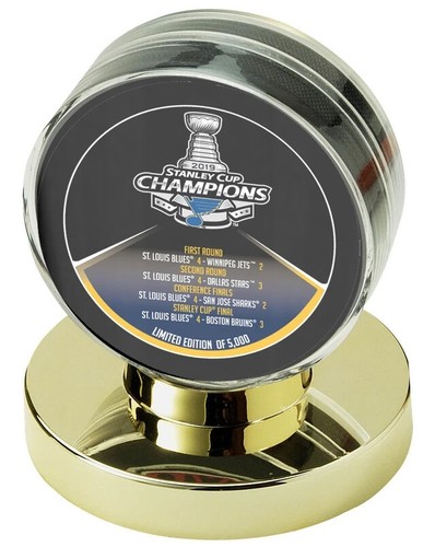 Juego de cinco discos St. Louis Blues Stanley Cup Champions con vitrinas - Imagen 2 de 6