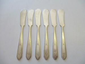 1907 Antique Silverplate Pie Server Monarch Plate Two National Silver Co