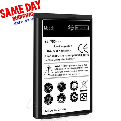 High Capacity 1850mAh Battery For Straight Talk/TracFone/Net10 LG 329G CellPhone