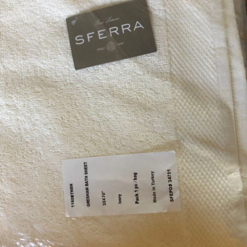 Toallas de Viaje Baño Blanco SFERRA