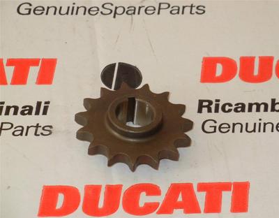 1970's Ducati starter chain drive sprocket 15 tooth for 6mm wide chain 500 GTL ?