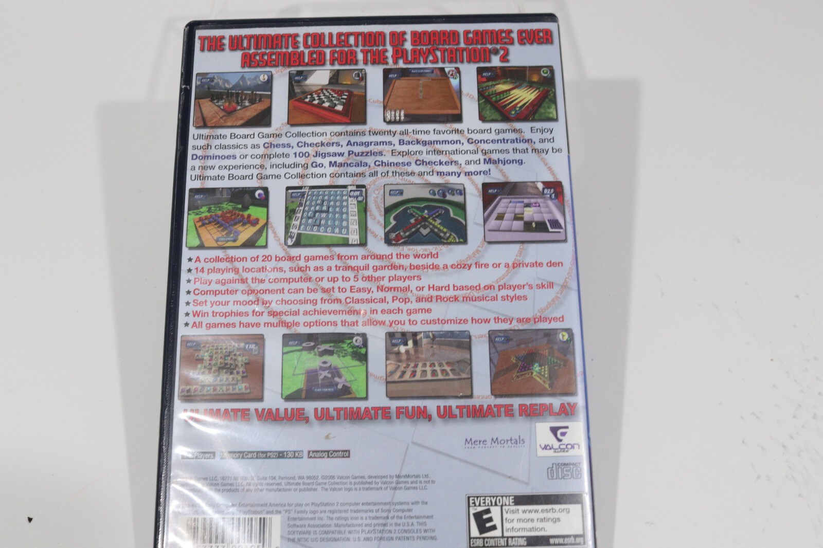 Ultimate Board Game Collection 20 Games Playstation 2 Chess Checkers  Complete | eBay