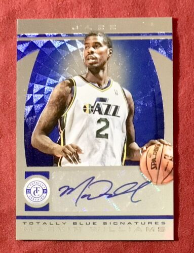 2013-14 Panini Totally Certified 9 Card Lot Marvin Williams Auto + Tony Parker - Picture 4 of 5