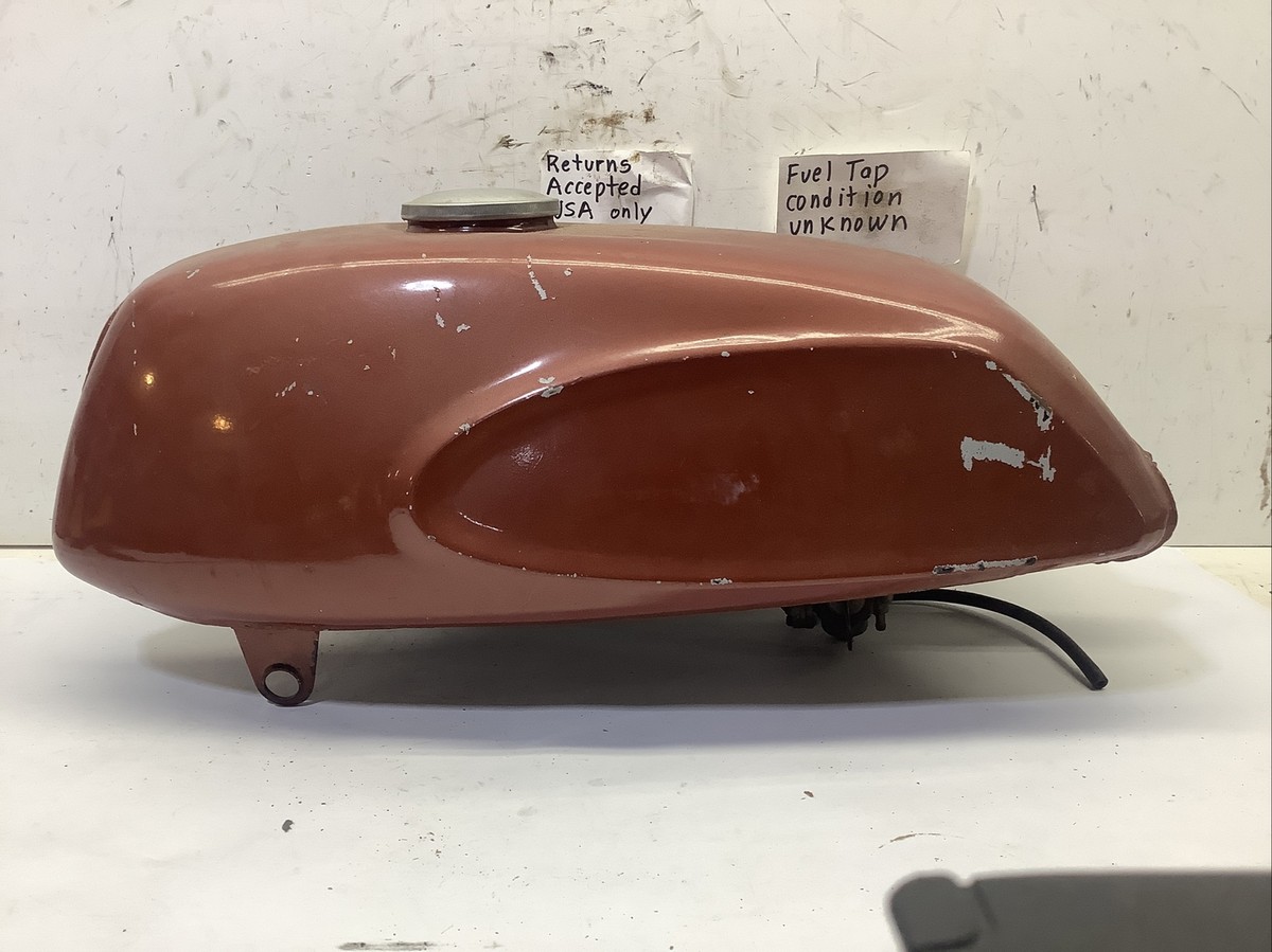 Kawasaki H1-500-1969- Gas Tank. Nice- Light Rust Inside- Straight