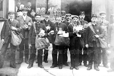 Hmm-73 Sozialgeschichte, Postpersonal, Ramsgate Post Office, Kent. Foto