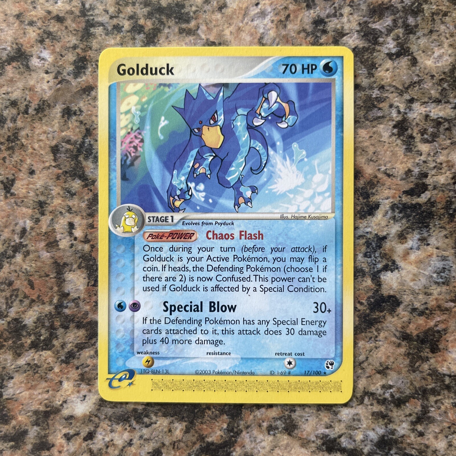 Lot Of 11Pokémon TCG EX Sandstorm Set Reverse Holo Anorith Golduck