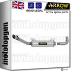 ARROW EXHAUST OPEN RC THUNDER ALUMINIUM APRILIA RS4 125 2017 17 2018 18