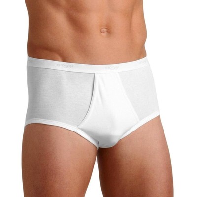 4 Men's Underwear Sloggi Basic Maxi in Soft Cotton with Front Opening