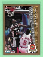 1992-93 Fleer David Robinson #248 San Antonio Spurs NBA Award Winner👍