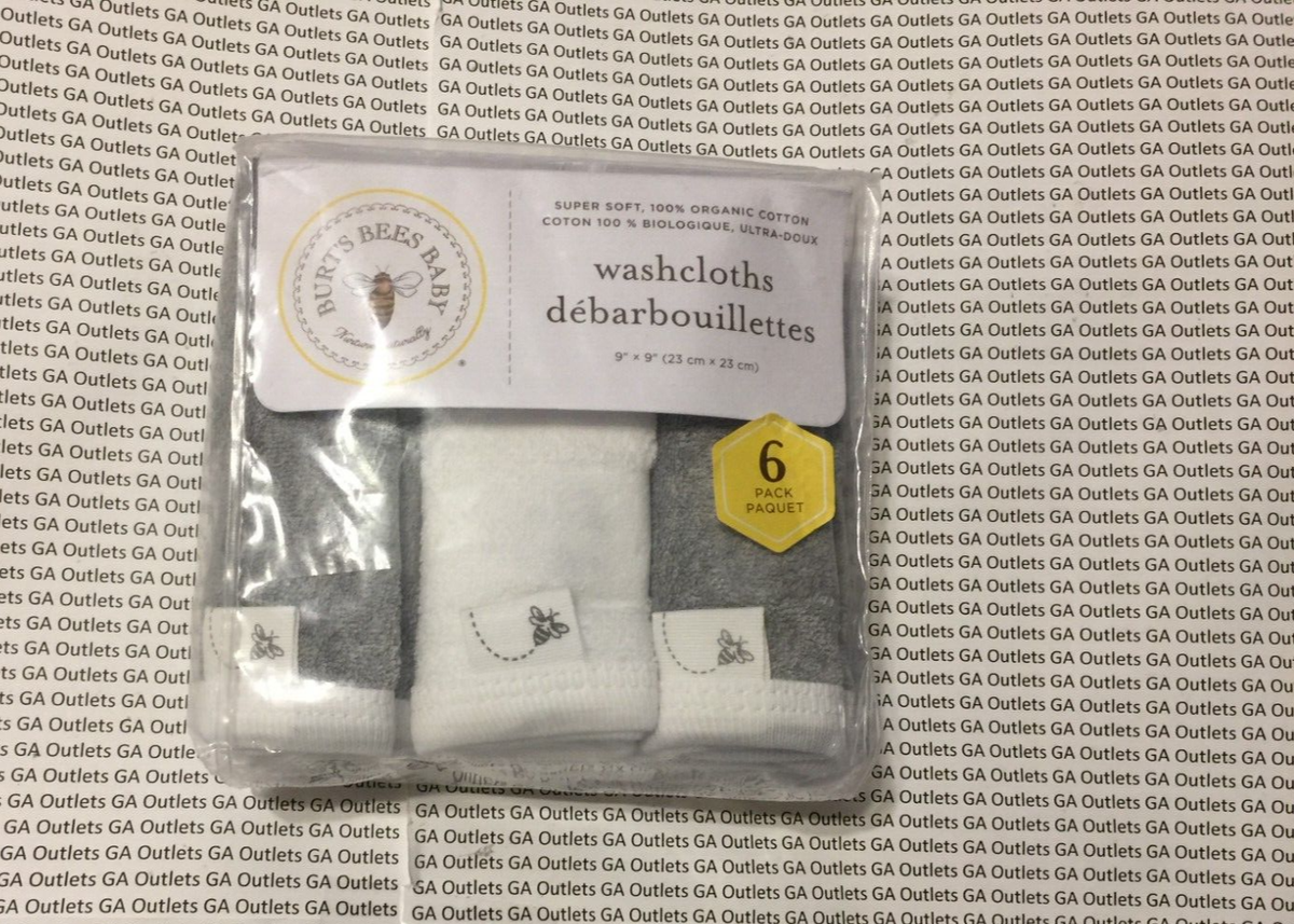 Baby Washcloths Burts Bees Burt's Bees Baby Washcloths 100