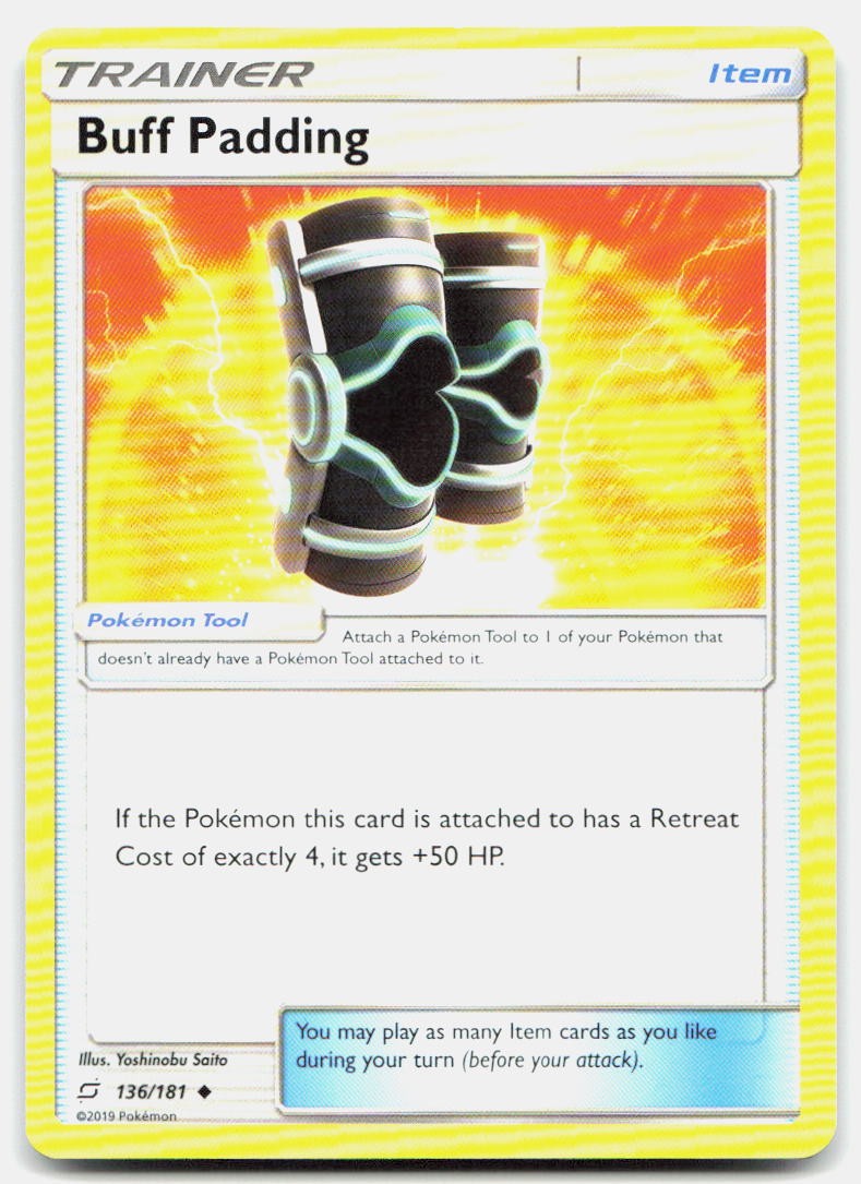 Buff Padding LP EN 136/181 SM - Team Up
