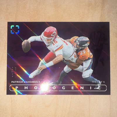 Panini Photogenic 2024 Patrick Mahomes II Kansas City Chiefs #20 Football /75