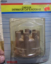Wells CR2200 Cap & Rotor Kit 1970s–1980s  8 cyl Chrysler products