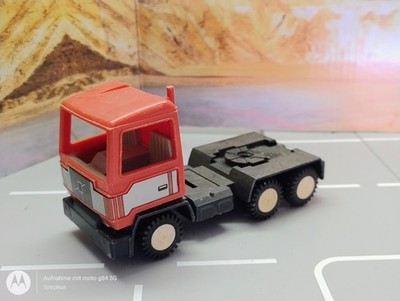 DDR Spielzeugauto BISON 5 LKW Zugmaschine MSW VEB Metallspielwaren Weimar, 1:50