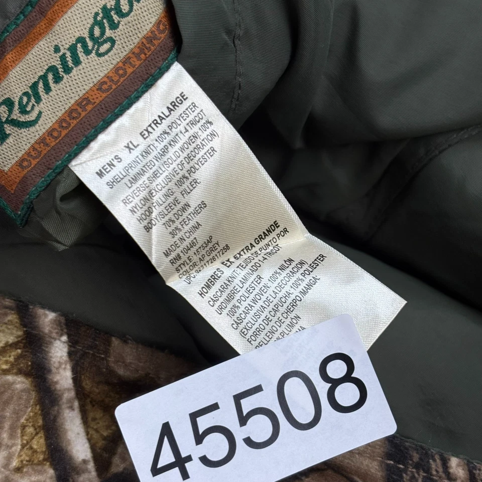 Chaqueta RealTree Adulto X Grande Marrón Ropa de Trabajo Forrada Caza Camuflaje Abrigo Exterior Hombres Foto 4 de 4