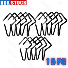 15PCS Handgun Pistol Gun Revolver Storage Stand Display Holder Single Rack Hooks