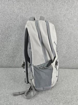 The North Face Jester Backpack White Metallic Melange Grey 