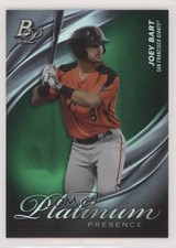 2019 Bowman Platinum Wal-Mart Presence Green Foil /99 Joey Bart #PP-6 4l3