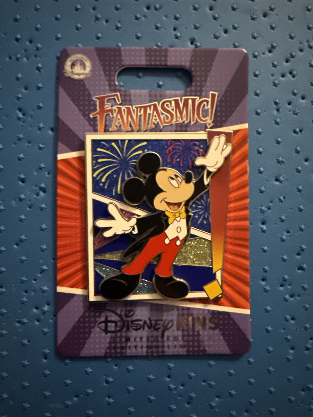 2026 Disney Parks Pin Fantasmic Mickey Walt Disney World Quarterly 1 Of 4 LE WDW