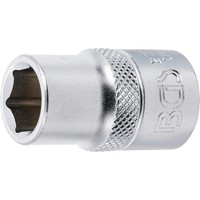 "Bgs SteckschlüSsel-Einsatz Sechskant Antrieb Innenvierkant 12,5 Mm (1/2\") SW 1/2"