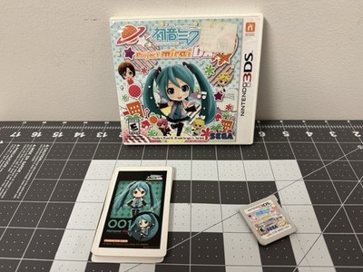 Hatsune Miku: Project Mirai DX, 3ds Game, Case, Manual, Ar Cards. Tested