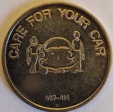 Car Wash Token - Valetmatic F 🇬🇧 UK  🧽🚗🫧🚘✨  Car Wash Token 