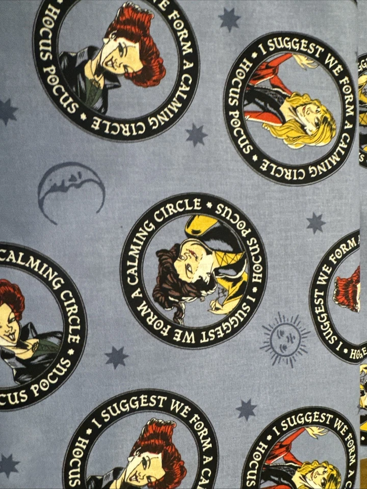 Hocus Pocus I Suggest We Form a Calming Circle Halloween sold by the yard - Image 3 of 4