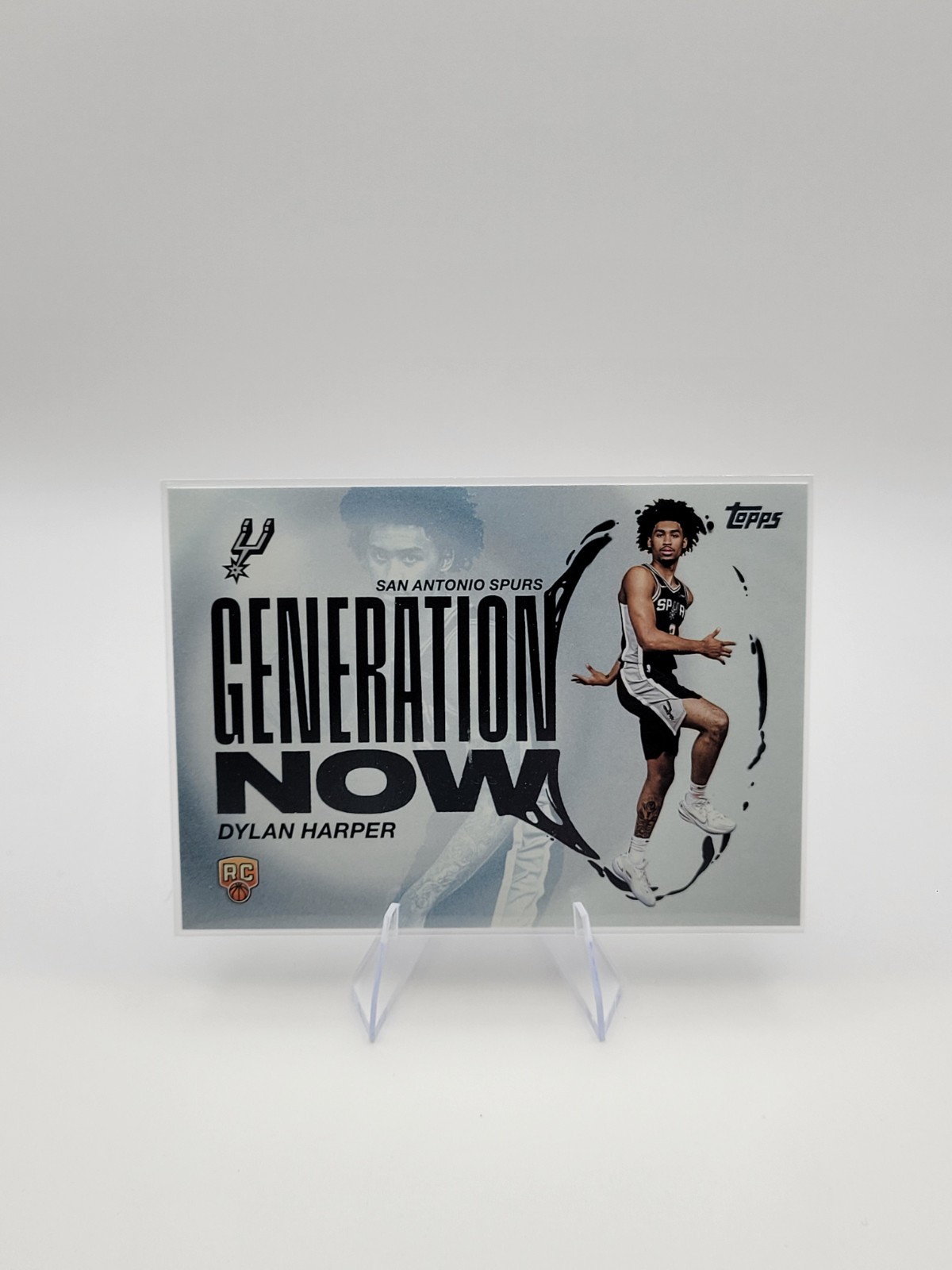 2025-26 Topps Basketball Dylan Harper Generation Now Rookie Card Spurs #GN-2