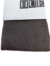 Hue Women's Twill Tights Control Top S/M Auburn Brown