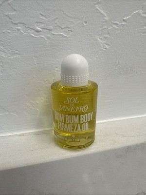 Sol De Janeiro Bum Bum Body Firmeza Oil 0.4 Oz. Travel Size Mini Alge Extract