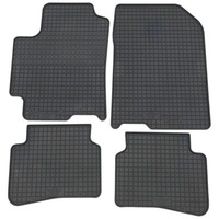 Petex Gummimatten FußMatten Kia Rio Yb 4-Teilig Schwarz