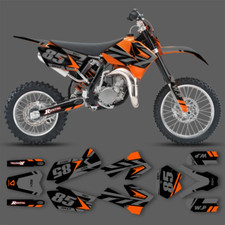 Full Set Graphics Backgrounds Decals Stickers Kits for KTM SX85-105 2003-2012 85