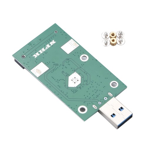 USB 3.0 to Mini PCIE mSATA SSD External mSATA to USB 3.0 SSD Convertor Adapter F - Afbeelding 7 van 8