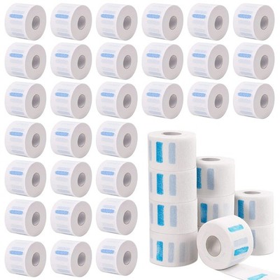 4000 Strips 40 Rolls Disposable Barber Paper Haircutting Neck Strips Hairdres...