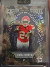 2025 Wild Card 5 Card Draw Brashard Smith 3/3 Kansas City Chief